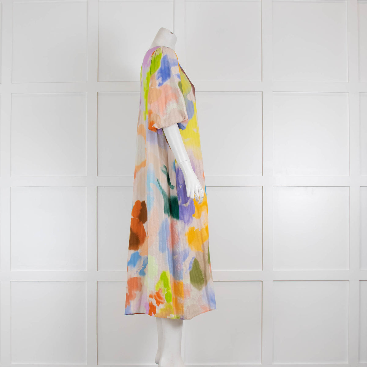 Stine Goya Airbrush at Noon  Floral Print Dress