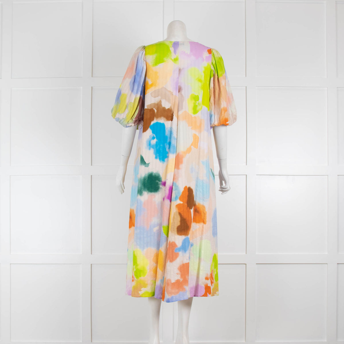 Stine Goya Airbrush at Noon  Floral Print Dress