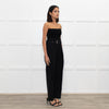 Iro Black Wool High Waisted Belted Trousers