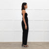 Iro Black Wool High Waisted Belted Trousers