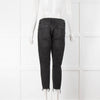Frame Black Le Garcon Crop Jeans