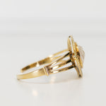 Lalique Gold Plated Sterling Silver Bangle