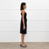 Burberry Black Button Up Pencil Skirt