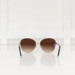 Tiffany & Co Gold Frameless Link Sunglasses