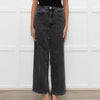Toteme Black Washed Wide Leg Jeans