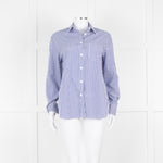 Rag & Bone Blue White Stripes Shirt