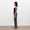 Toteme Black Washed Wide Leg Jeans