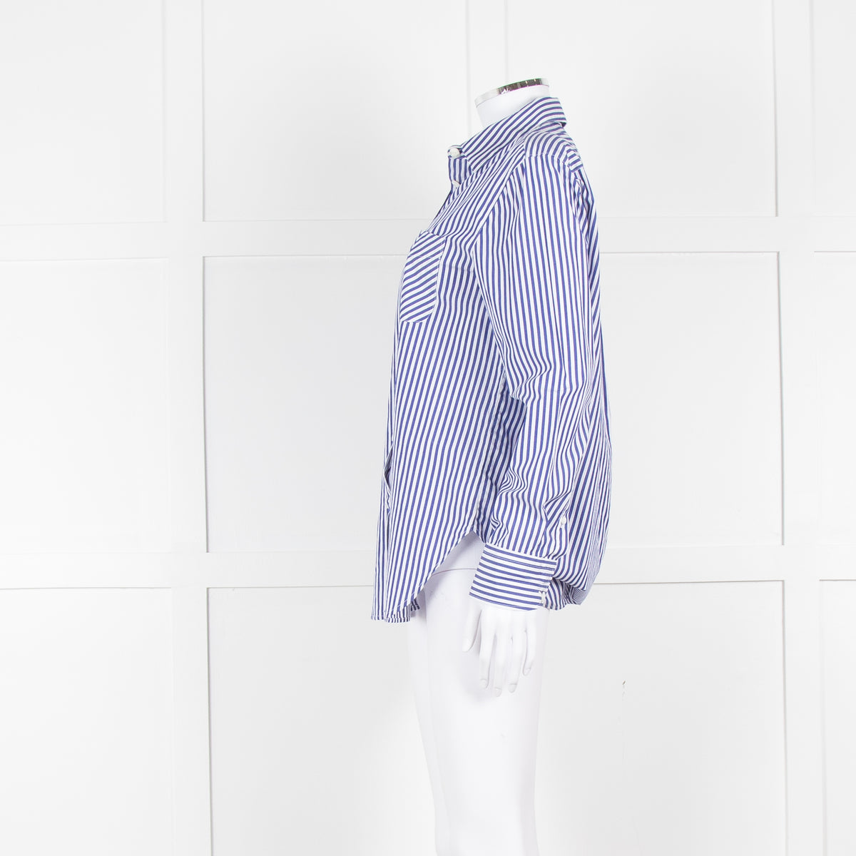 Rag & Bone Blue White Stripes Shirt