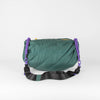 Ganni Green Tech Fabric Quilted Cross Body Bag