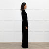 Jane Black Velvet Faux Pearl Detail Jumpsuit