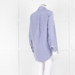 Rag & Bone Blue White Stripes Shirt