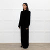Jane Black Velvet Faux Pearl Detail Jumpsuit