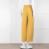 Sarah Pacini Mustard Wide Leg Trousers