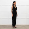 Maje Black Sleeveless Jumpsuit