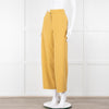 Sarah Pacini Mustard Wide Leg Trousers