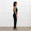 Maje Black Sleeveless Jumpsuit