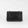 Chanel Black Lambskin Classic Flap Shoulder Bag