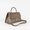 De Mellier Olive Midi Montreal Top Handle Tote