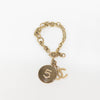 Chanel Champagne Gold CC No.5 Bracelet