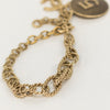 Chanel Champagne Gold CC No.5 Bracelet