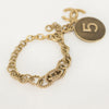 Chanel Champagne Gold CC No.5 Bracelet