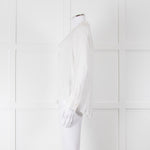 Zadig & Voltaire Cream Satin Blouse