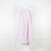 Free People Pale Pink Spaghetti Straps Cotton Sundress