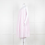 Free People Pale Pink Spaghetti Straps Cotton Sundress