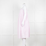 Free People Pale Pink Spaghetti Straps Cotton Sundress