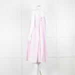 Free People Pale Pink Spaghetti Straps Cotton Sundress