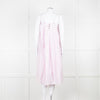 Free People Pale Pink Spaghetti Straps Cotton Sundress