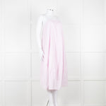 Free People Pale Pink Spaghetti Straps Cotton Sundress