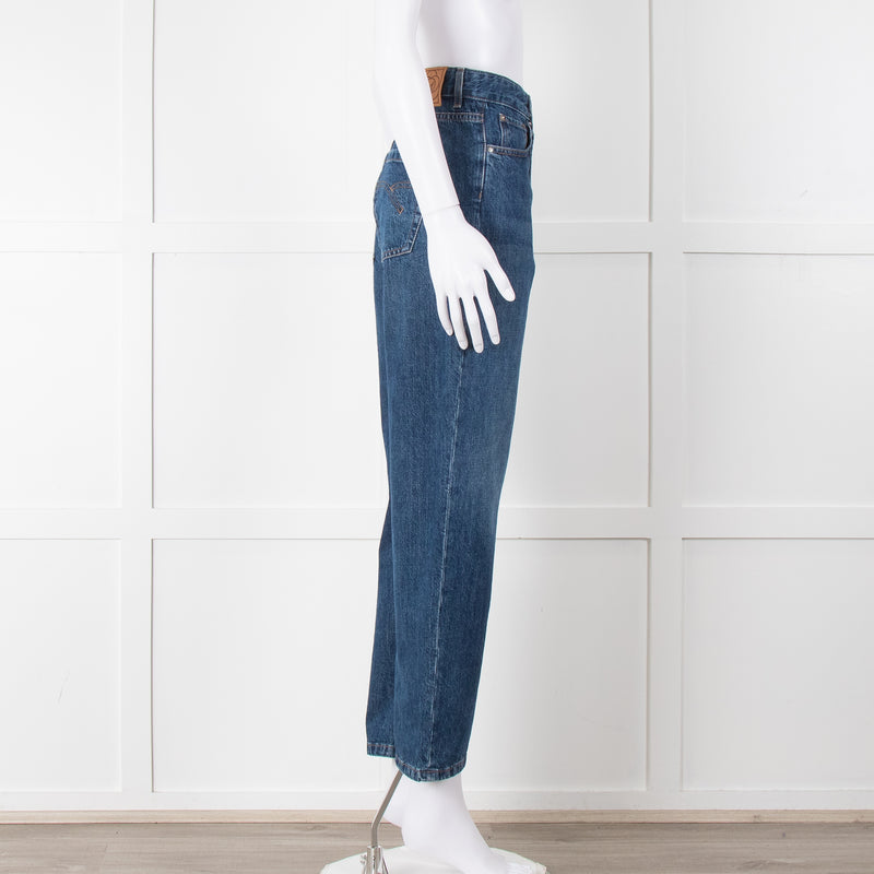 Marella Blue Denim Mom Style Jeans