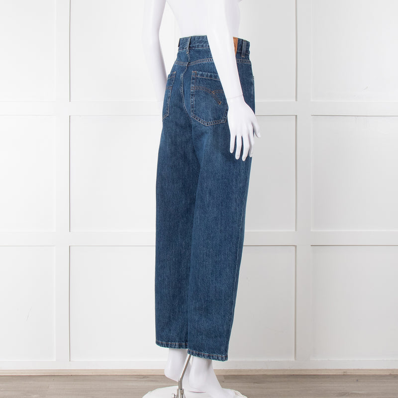 Marella Blue Denim Mom Style Jeans