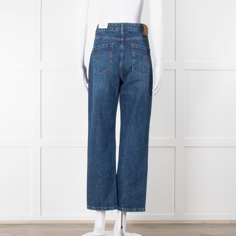 Marella Blue Denim Mom Style Jeans