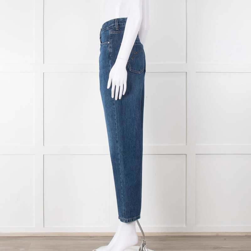 Marella Blue Denim Mom Style Jeans