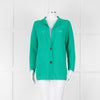 Falconeri Green Loose Knit Jacket