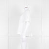 Amina Rubinacci White Linen Short Sleeve Top