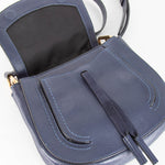 Marc Jacobs Navy Flap With Tassell Crossbody Bag