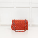 Chanel Classic Jumbo Double Flap in Red Lambskin Leather