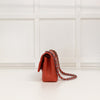 Chanel Classic Jumbo Double Flap in Red Lambskin Leather