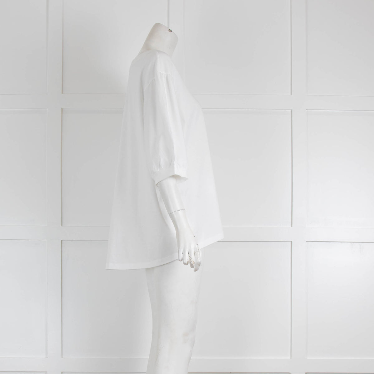 Hanro White Puff Sleeve Tshirt