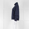 Tory Burch Navy Blue Tennis Logo Sweatshirt