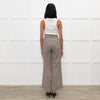 Brora Brown and Blue Check Woven Trousers
