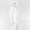 Baum Und Pferdgarten Cream Textured Frill Trim Top