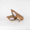 Louis Vuitton Tan Leather Pointy Heels