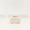 Wicker Wings White Mini Top Handle Bag
