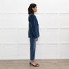 La Vie by Rebecca Taylor Teal Corduroy Blazer