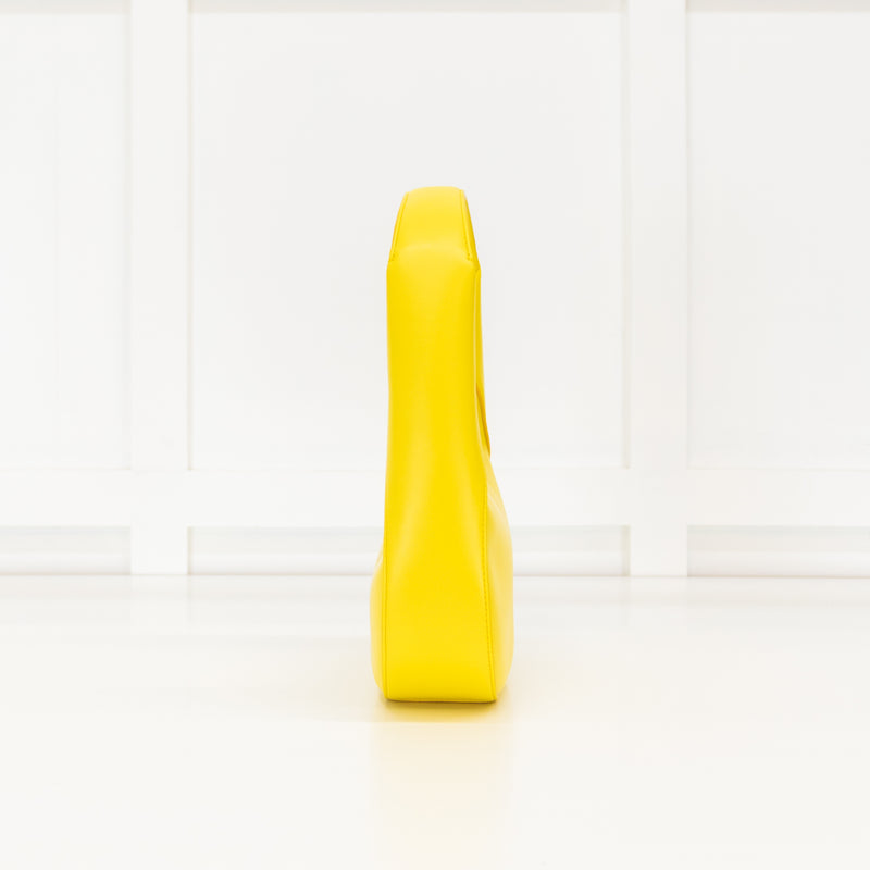 Stella McCartney Yellow Small Logo Shoulder Bag