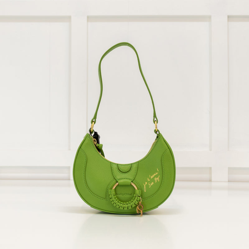 See By Chloe Rainy Forest Hana Half Moon Bag